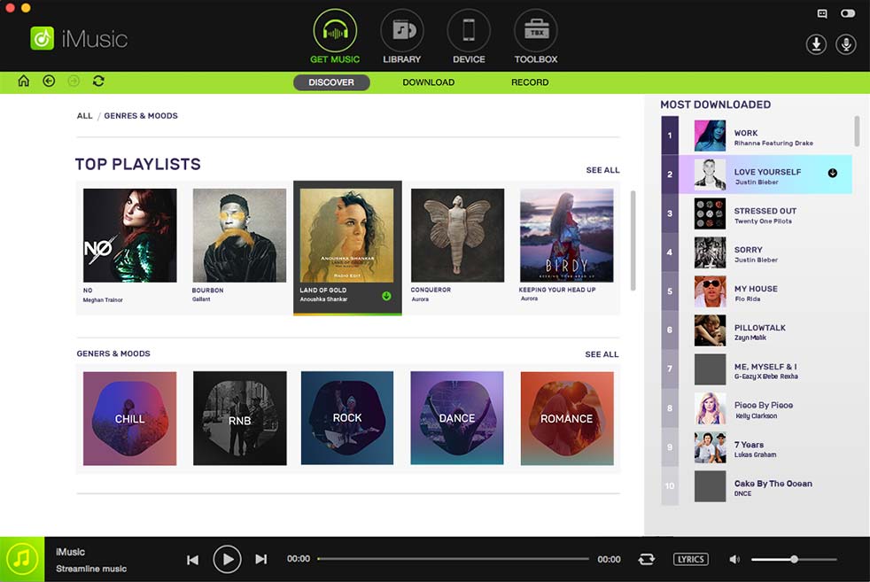 iMusic, a Great Application to Discover and Download Music on Mac