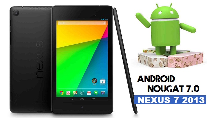 Android 7.0 Nougat on Nexus 7