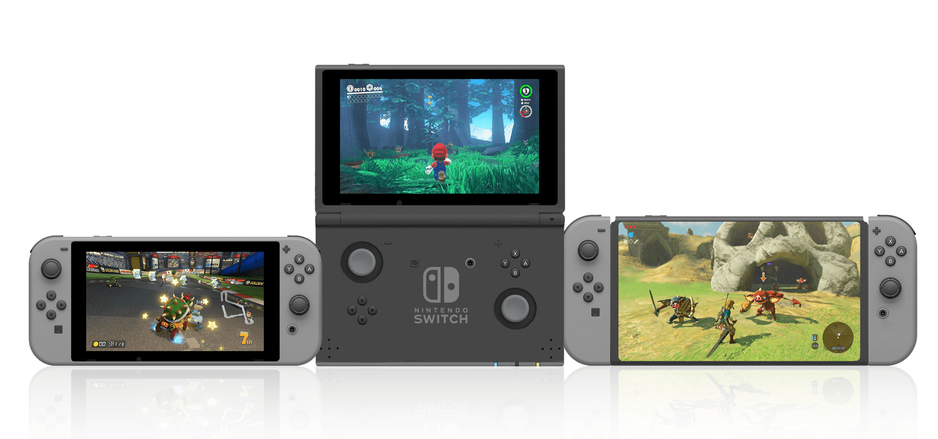 New Nintendo Switch models