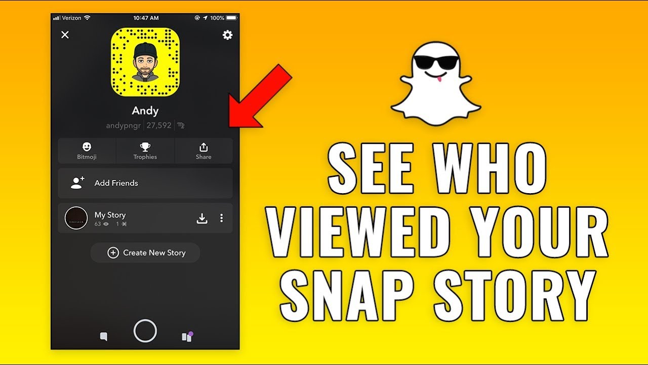 Check Who’s Viewed Your Snap Story On Snapchat