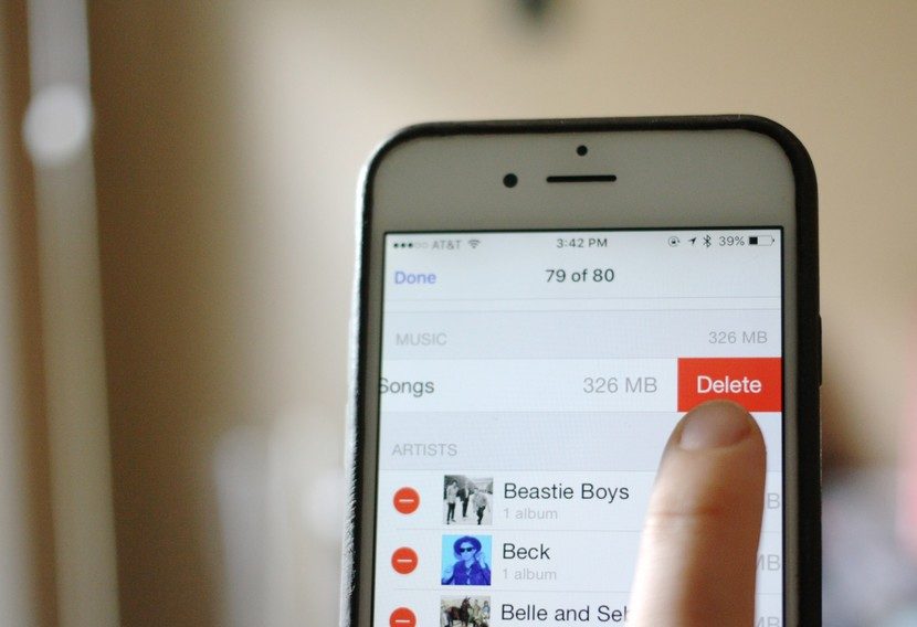 Delete All Songs At Once From iPhone