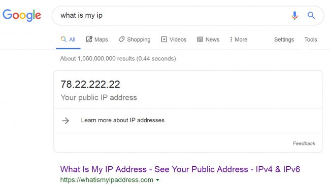 Find Ip Address