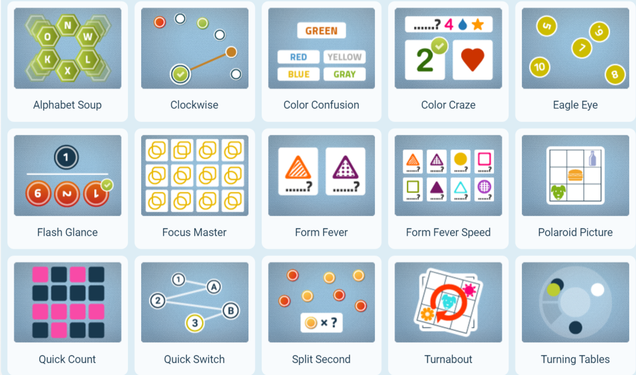 free brain training games online