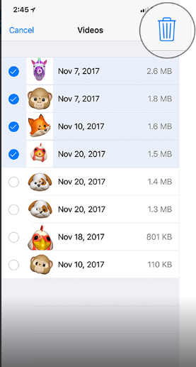 documents and data on iphone 