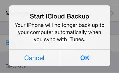how to backup iPhone 