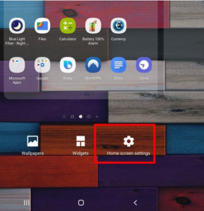 How to Change the Size of the Apps Screen Grid