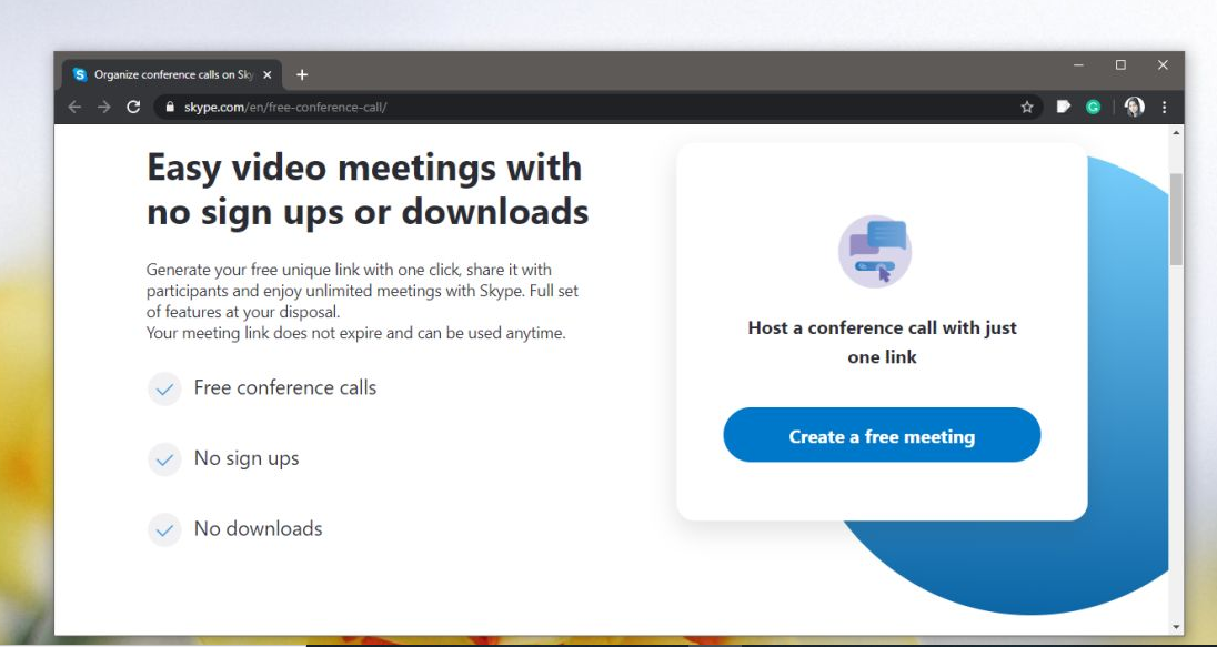 Organize A Skype Video Conference