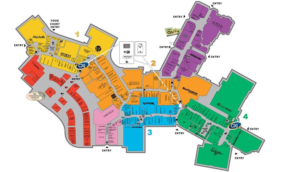 Aventura Mall Map