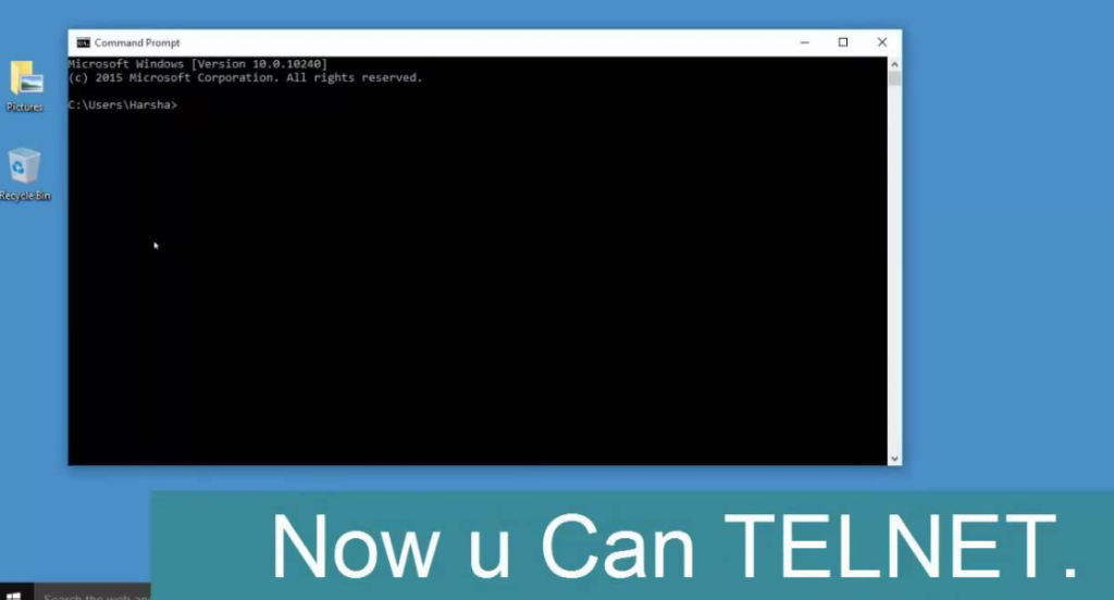 telnet download windows 10