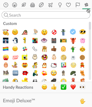 Use Reactions in Slack