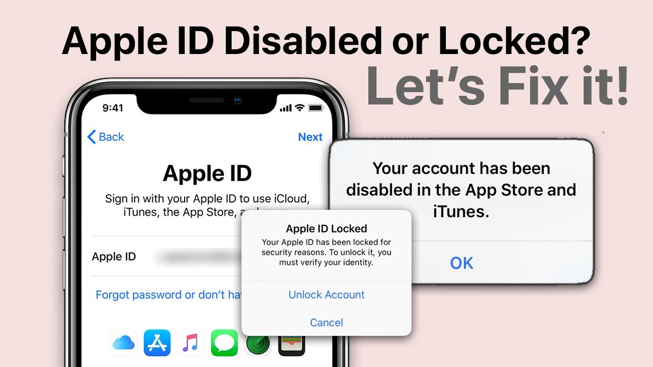 Apple ID Disabled