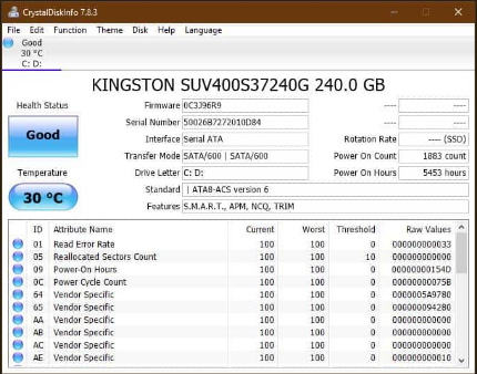 ssd health check