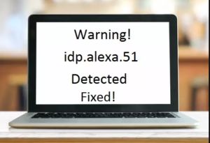 IDP.alexa.51 Virus detected