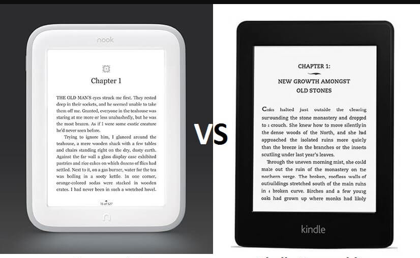 Comparison Between Nook Vs Kindle Which One Is Best For You Techilife