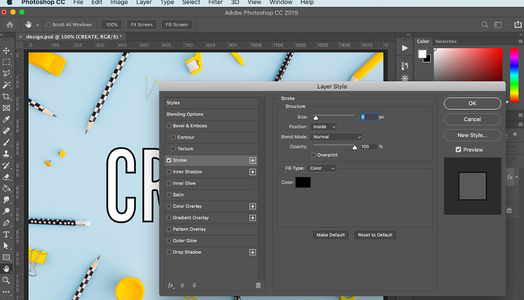 Do You Want To Outline Text in Adobe Photoshop? - Techilife