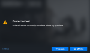 Ubisoft Service Is Currently Unavailable Error