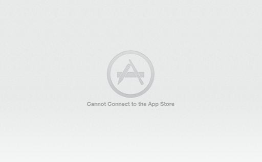 cannot connect to app store