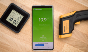 Convert Your Smartphone Into Thermometer