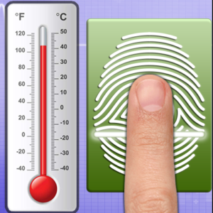 Fingerprint thermometer
