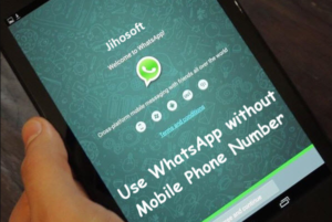 Use WhatsApp Without mobile number