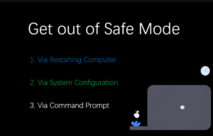 Windows 10 safe mode