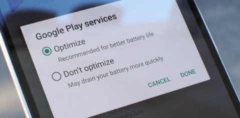 google play services battery
