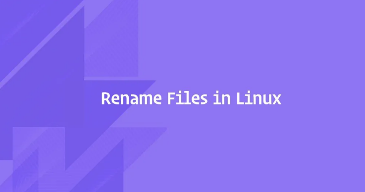 rename files On Linux