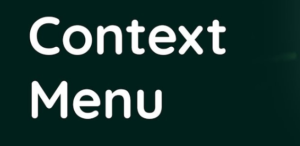 Context Menu-Black Desktop Background