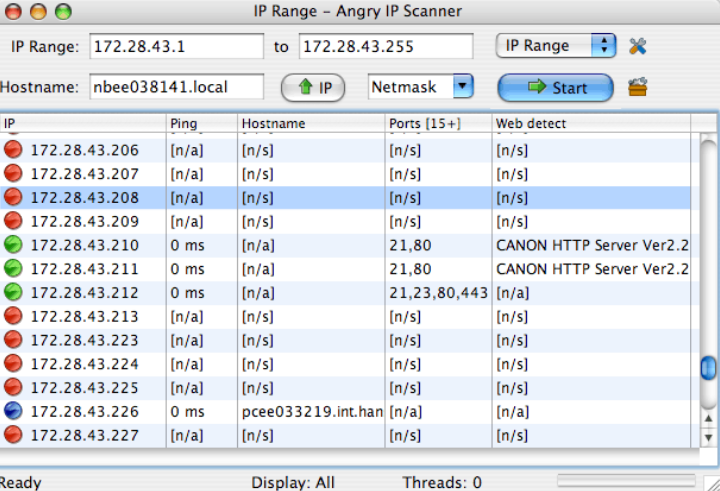 IP Scanner for Mac