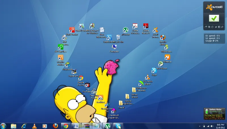 Windows 10 Desktop Icon Layout
