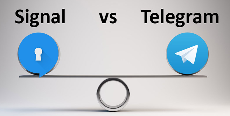 Signal vs telgram