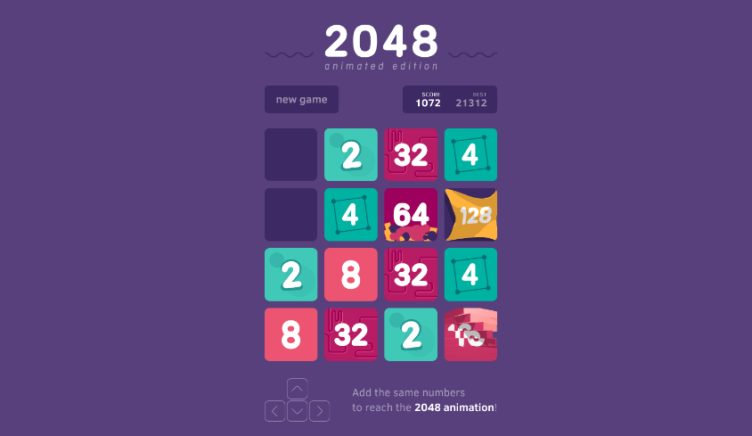 games like 2048