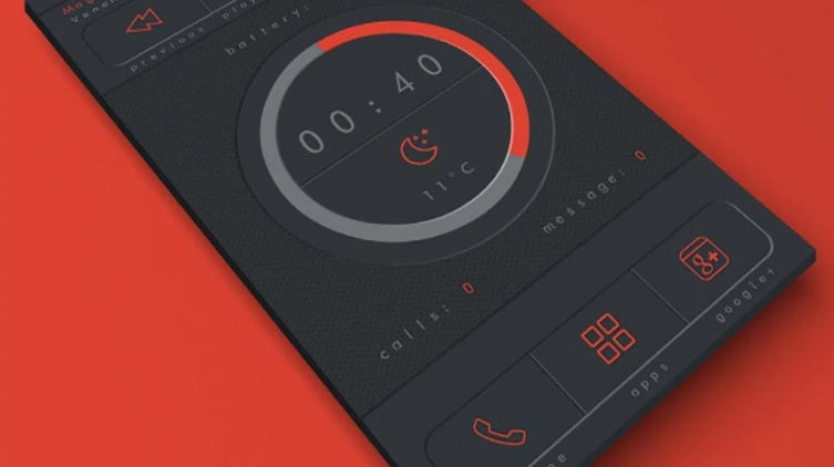 clock widgets for android