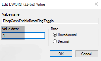windows couldn't automatically bind