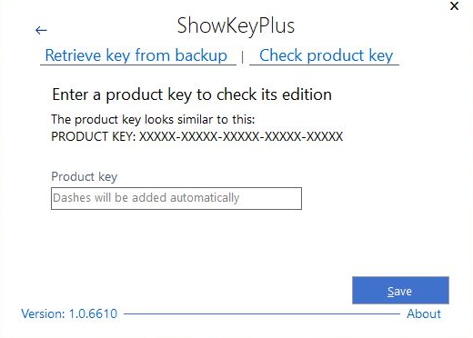 check windows product key version
