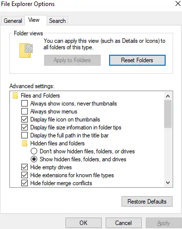ASPX File in Windows