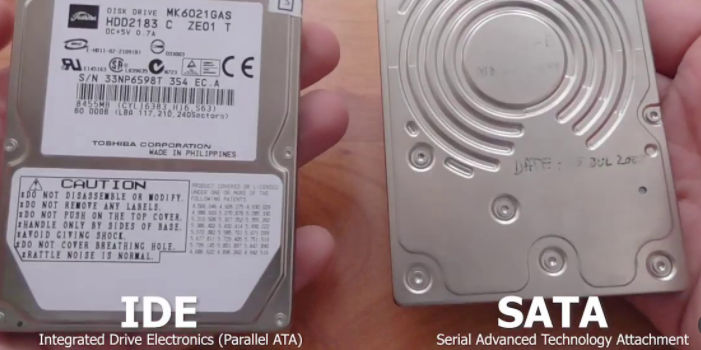 IDE Hard Drives vs. SATA