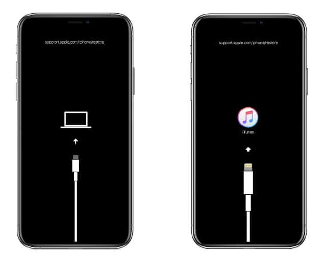 iPhone X recovery mode