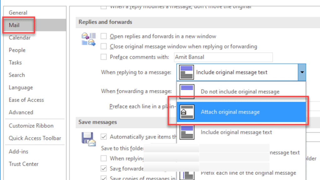 Forward an Email as an Attachment automatically